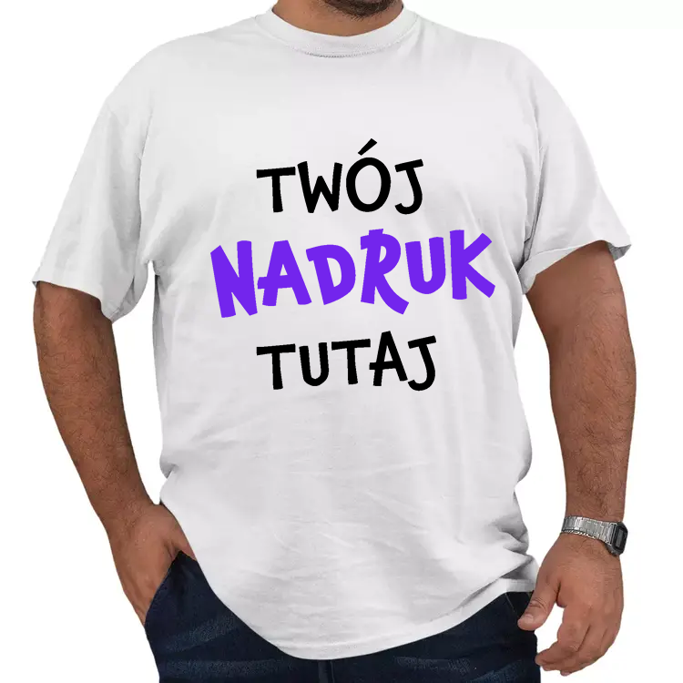 Koszulka męska plus size