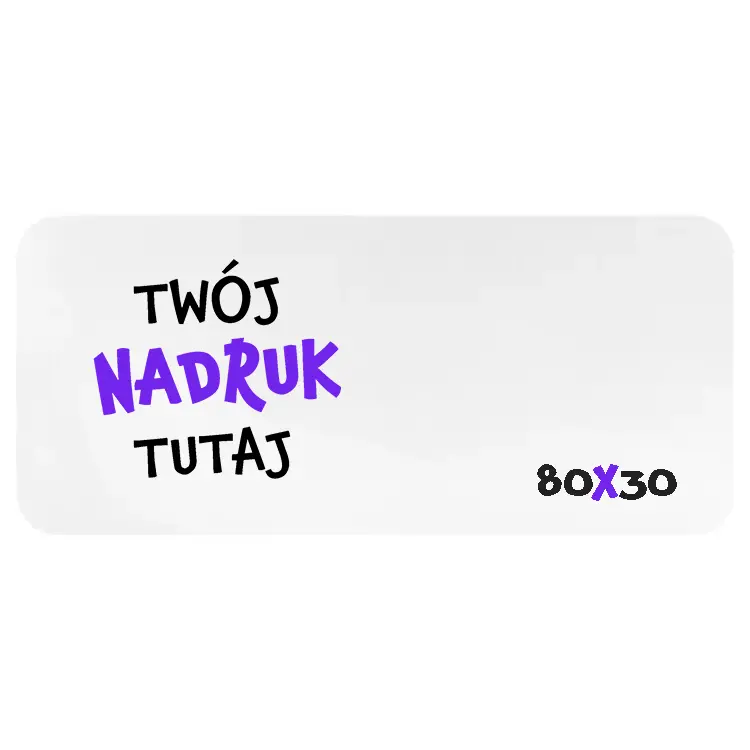 Podkładka gamingowa pod mysz (80x30cm)