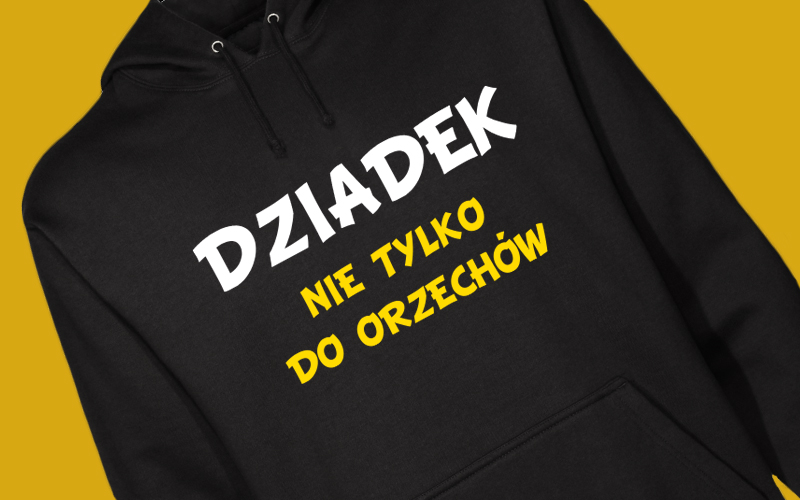 Bluza z nadrukiem na Dzień Dziadka