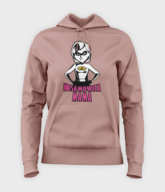 Bluza damska z kapturem Niesamowita mama