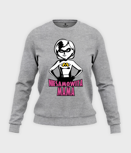 Bluza klasyczna damska Niesamowita mama
