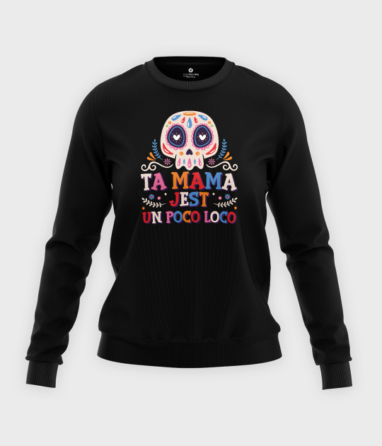 Bluza klasyczna damska Un poco loco