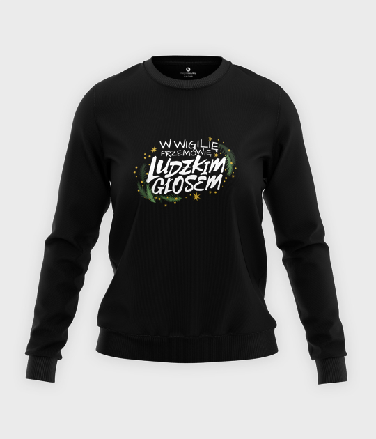 Bluza klasyczna damska Ludzkim głosem