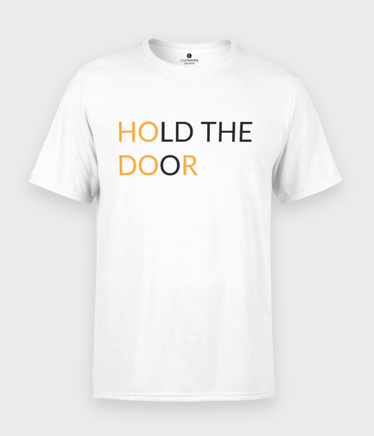 Koszulka męska Hold the door