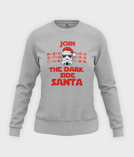 Bluza damska taliowana The dark side Santa