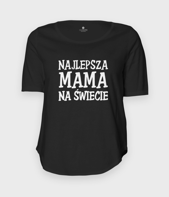 Koszulka damska trzy czwarte Najlepsza mama na świecie