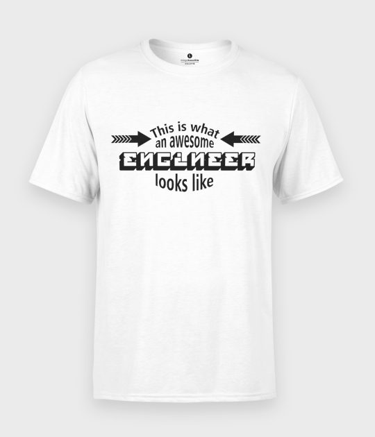 Koszulka męska Awesome engineer