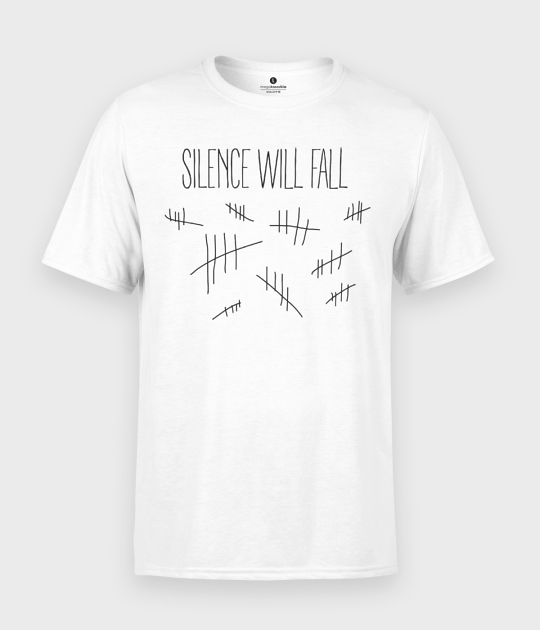 Koszulka męska Silence will fall