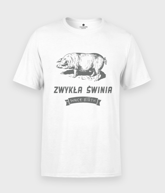 Koszulka męska Zwykła świnia