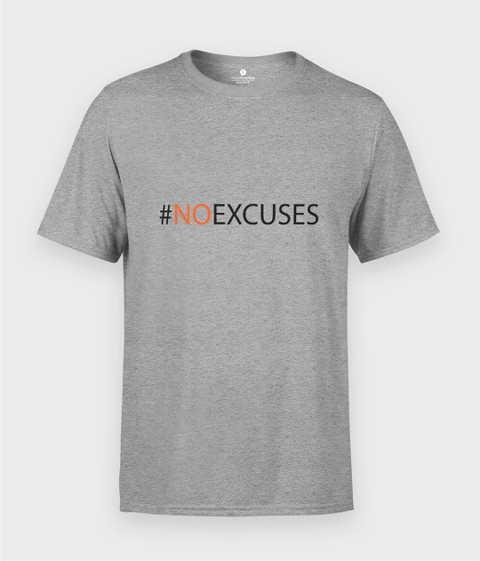 Koszulka męska No Excuses