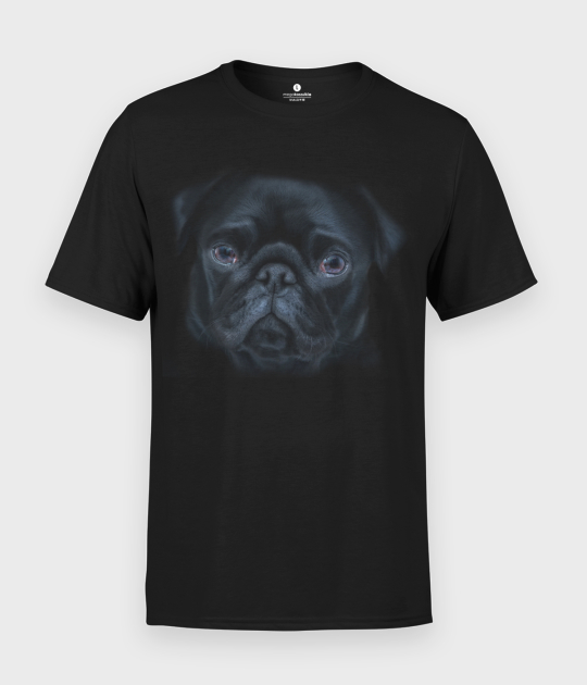 Koszulka męska Pug face 3D