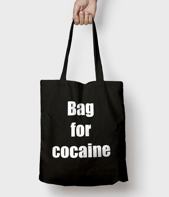 Torba bawełniana Bag for cocaine