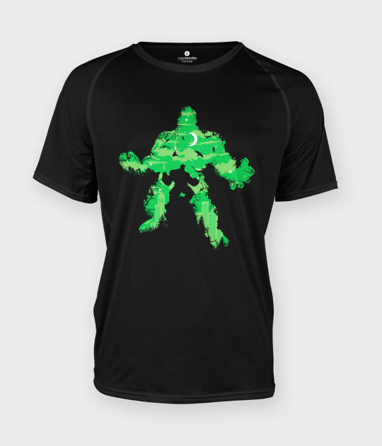 Koszulka męska sportowa Green Monster