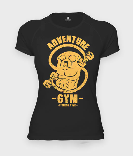 Koszulka damska sportowa Adventure gym