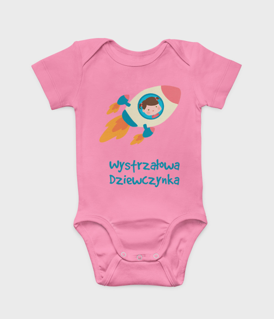 Body dziecięce Wystrzałowa dziewczyna