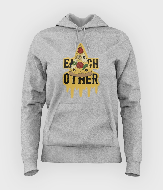 Bluza damska z kapturem Pizza ona