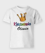 Koszulka dziecięca Księżniczka + Imię
