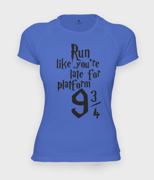 Koszulka damska sportowa Run like you are late