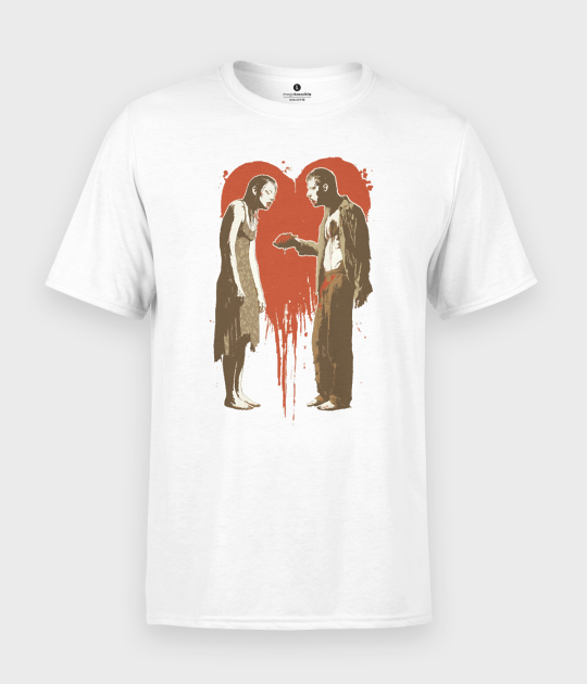 Koszulka męska Zombie Love Story
