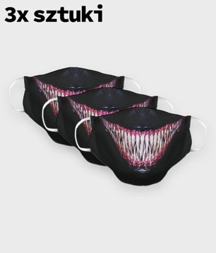 Maska na twarz premium 3-pack - Venom Premium