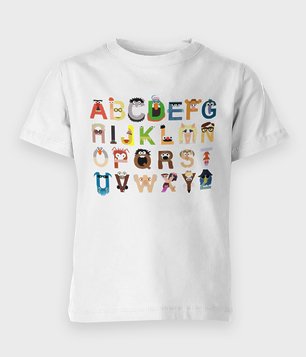 Koszulka dziecięca Alphabet