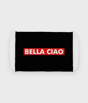 Maska na twarz fullprint Bella Ciao