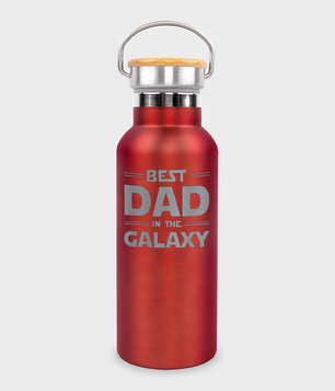 best dad in the galaxy czerwone