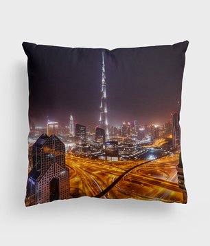 Poduszka full print Burj Khalifa