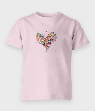Koszulka dziecięca Butterfly Heart