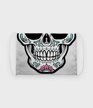 Maska na twarz fullprint Calavera