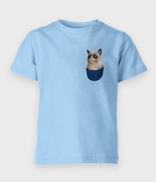 Koszulka dziecięca Cat Pocket