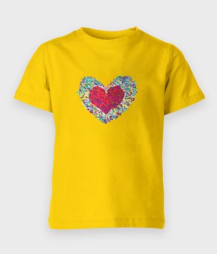 Koszulka dziecięca Colorful Heart