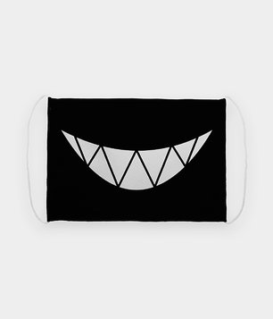 Maska na twarz fullprint Creepy smile