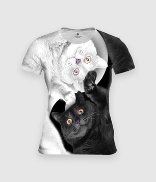 damska Yin yang kitty