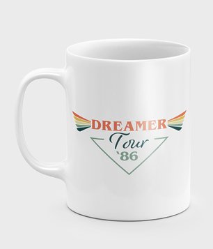 Kubek Dreamer Tour + Rok Urodzenia