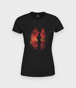 Koszulka Dziewczyna w lesie