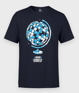 Koszulka Globus Disco Ball