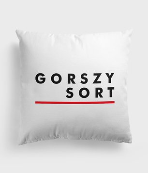 Poduszka Gorszy sort