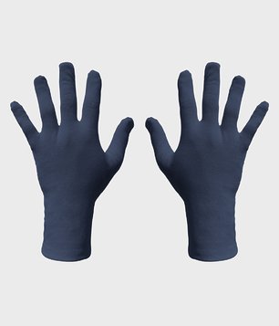 Rękawiczki higieniczne fullprint Granatowe