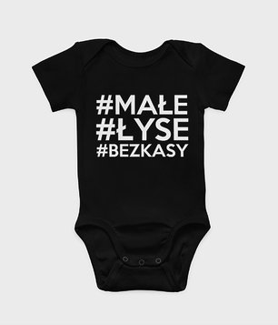 Body dziecięce Hashtag baby