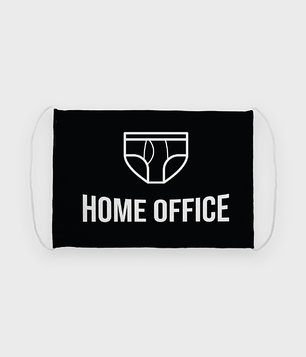 Maska na twarz fullprint Home Office