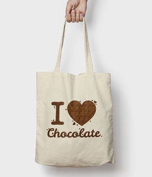 Torba I love chocolate 2