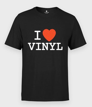 Koszulka I love vinyl 2