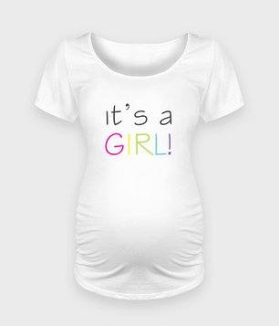 Koszulka It's a girl - Ciąża