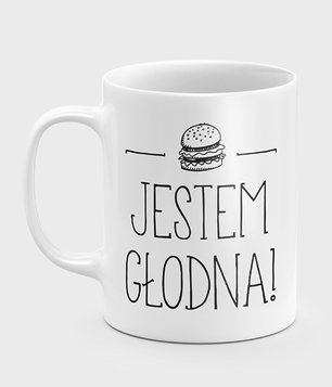 Kubek Jestem głodna 