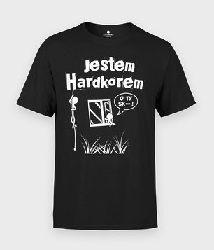 Koszulka Jestem hardcorem