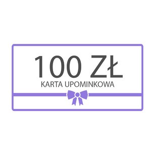 Karta upominkowa 100zł