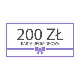 Karta upominkowa 200zł