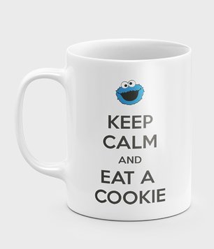 Kubek Keep Calm and Eat a Cookie