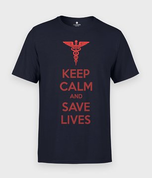 Keep calm save lives
